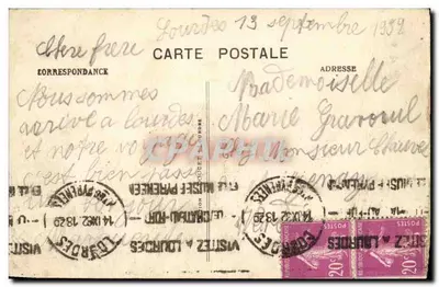 Lourdes — Grotta — P.D. n°45 — Rewers