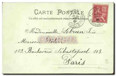 Lyon — Kerk van Fourvière — L.M. n°418 — Achterkant