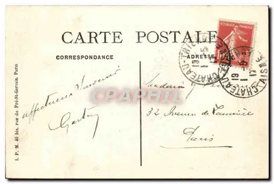 Château-Thierry — O Hotel de Ville e o Teatro — Edit. Louis Dury, 118, Teller — Verso