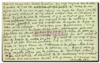 Presqu'île de Quiberon — Arche e Praia de Port-Blanc — Ponta da Observatória — n° 1219 — Verso