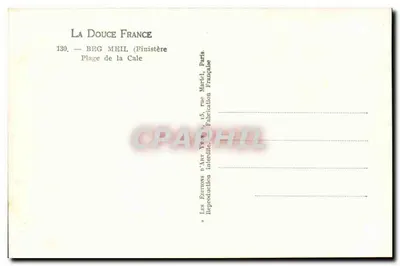 Beg Meil (Finistère) — Praia da Cale — A Doce França, n°130 — Verso
