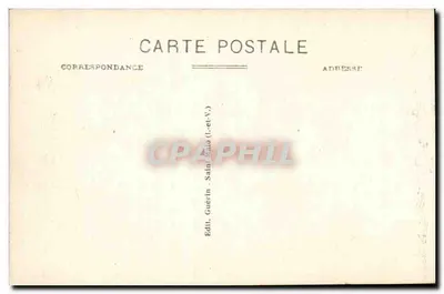 St-Malo - Rue des Petits-Degrés — Côte d’Emeraude — G. F. n°2808 — Verso