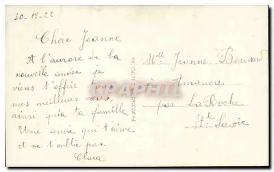 Rosas e hortência — Boa Ano — editor anônimo, n° 186 — Verso