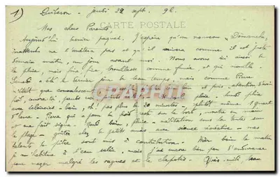 Presqu'île Quiberon — Arka Port-Blanc — Wydawca: 1184 — Rewers