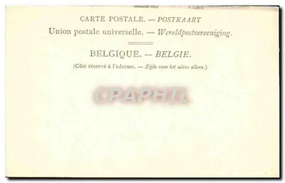 Nef kościoła św. Jakuba — Antwerpia — G. Hermans, Wyd. Antwerpia, N° 33 — Rewers