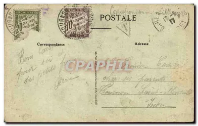 Orléans — Katedra Świętego Krzyża — Wydawnictwo H.C. nr 601 — Rewers