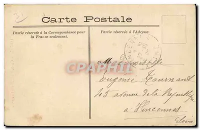 Toulouse — Catedral São Etienne — editor não visível — Verso