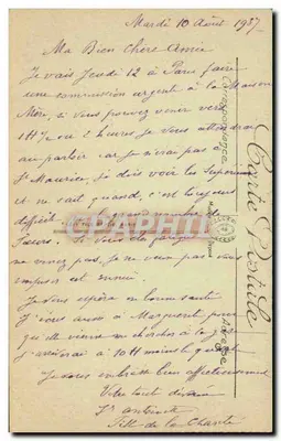 Amiens — Katedra — Anioł Placzący — LL — Rewers