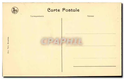 Bruxelles — Colonna del Congresso — Ern. Thill, Bruxelles — Verso
