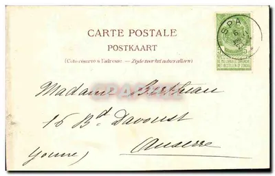 Spa - Promenade Meyerbeer — editore Y.-J.-H. III — Verso