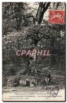 सेंट-गोबेन के जंगल - गॉट नामक झरना - एफ. बर्नॉ, फोटो-प्रकाशक, लॉन