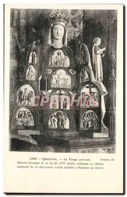 Quelven — A Virgem Aberta — Editor Laurent-Nel, Rennes, n° 1303