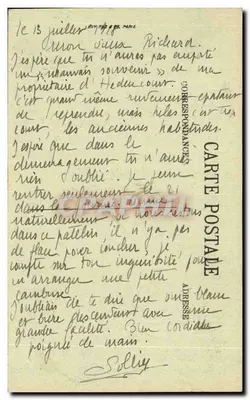 Melun — Statua Jaka Amyota — LL. n° 58 — Rewers