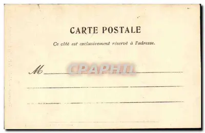 Toulouse — Abside da Igreja de São Sernim — Edição das Galerias Parisienses — Verso