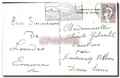 Lourdes — Dom Ojczysty Bernadett Soubirous — wydawnictwo Światowy Ośrodek Pielgrzymek — Rewers