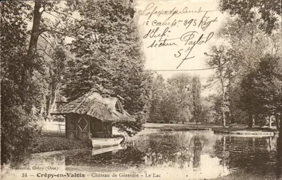 Crépy-en-Valois — Castelo de Géresme — O Lago — Genestin — 34
