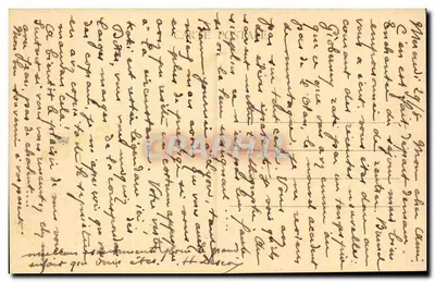 Alpy — Widok Pic Vaxivier i Pic Bourcet — Mille Jouhert, wydawca, Gap, n° 270 — Rewers