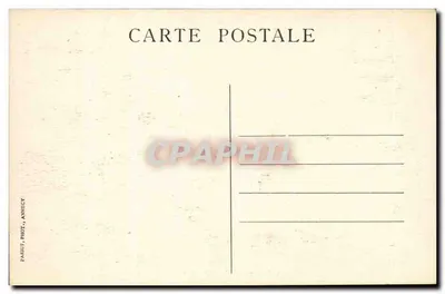 Jezioro Annecy — Talloires i Duingt — Piekne miejsca w Savoie — n°234 — Rewers