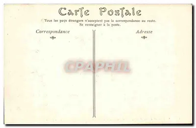 Caen — Katedra Świętego Etienne (Abbaye aux Hommes), strona absydy i Lycée — Rewers