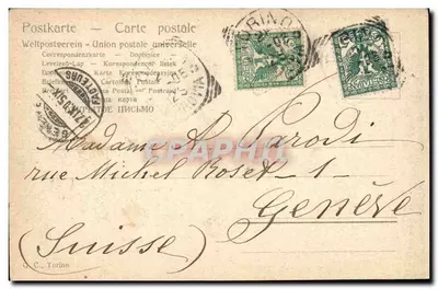 Turin - National Memorabilia - Architecture by Antonelli — Back