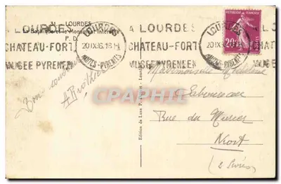 Lourdes — Bazylika i Pomnik Interallii — Wydawnictwo Lourdes, nr 31 — Rewers