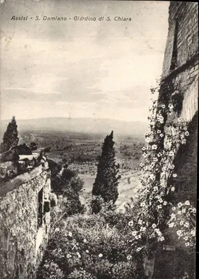 Assisi - S. Damiano - Jardim de S. Chiara