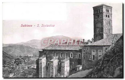 Subiaco - Santa Scolástica — editor Scolastica, número de série não visível
