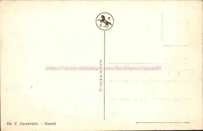 Napoli - 71 - Wulkan Wезувiusz - Środkowy stożek z efektem śniegu — Rewers