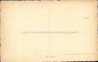 Florence — Ponte Vecchio — wydawca Delcampe, numer seryjny 1628 — Rewers
