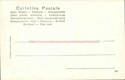 Tuin van de Isla Bella — Lago Maggiore — Uitgever FDTORCINO-C. BASSANI, nr. 499 — Achterkant