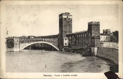 Verona - Ponte e Castello Vecchio — editor P.R.-M.