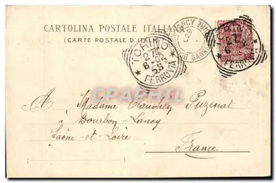 Torino — Zamek Valentino, wybudowany w 1653 — Wyd. M. Valentini, Milano 107 — Rewers
