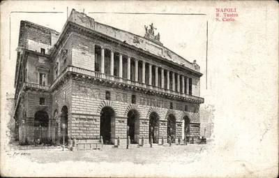 Nápoles — Teatro San Carlo — Fot. Brosi