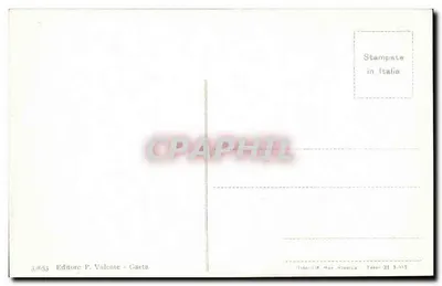 Gaeta - Monte Orlando e Panorama — Editor P. Valente, n° 3.655 — Verso