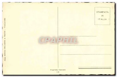 Florença - Panorama — vista aérea da cidade com a catedral e o rio — editor Ballerini & Fratini, n°138 — Verso