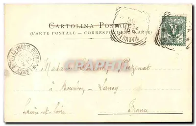 Genova - Panorama da Villa Rosazza — Cheffinz, wydawca — Rewers
