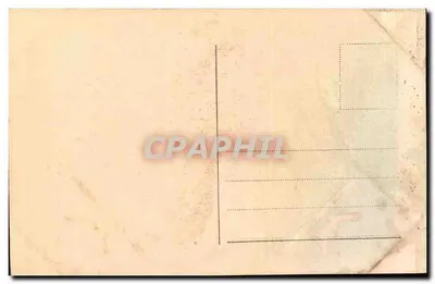 Napoli - Via Caracciolo — widok na Wulkan w dymie — nieznany wydawca — Rewers
