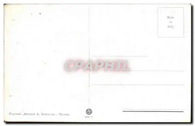 VENEZIA - A Gôndola. — Edição da Propriedade Artística A. Serocchi - Milão. — Verso