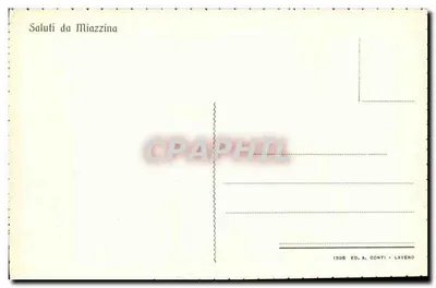 Eremo di Miazzina — widok panoramiczny — Éd. A. Conti, Laveno — Rewers