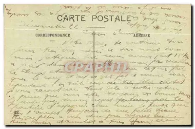 Gouvyer e Ponte da Espanha — As Altas Pirineus — editor não identificado, n° 427 bis — Verso