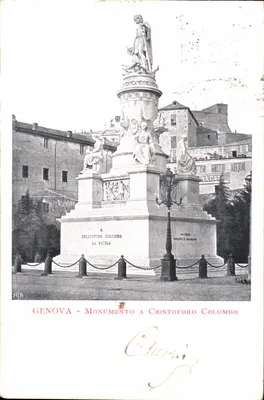 Gênova - Monumento a Cristoforo Colombo — editor N. CERI