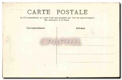 Tipos da Auvergne — Retorno de Festa — Editor J. L. n° 2497 — Verso