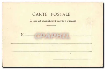 Clermont-Ferrand - Gara — Lib. Bougé Béal, 21 rue de l'Écu, Clermont-Ferrand — Rewers