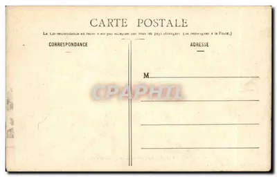 Clermont-Ferrand — Estátua de Vercingétorix na Place de Jaude — Lib. Bougé-Béal, 24 Rue de l'Écu — Verso
