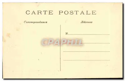 Clermont-Ferrand (Puy-de-Dôme) — Duży basen w ogrodzie Lecoq — L'Hirondelle, Paryż — Rewers