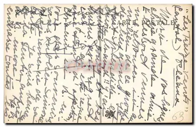 라우베르뉴 — 레스 노탈 드우 파이 — 번호 6272 — 뒷면