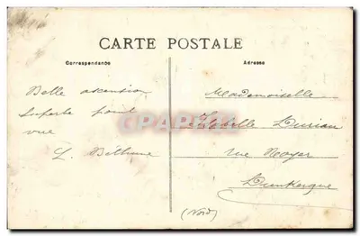 Le Puy-de-Dôme — Ogólny widok zrujnowanego Obserwatorium — Wydawca nieznany, n° 822 — Rewers