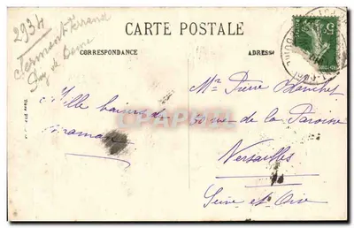 Le Mon-Dore — A Estação Termal vista do Hotel Sarciron — LL. n°21 — Verso
