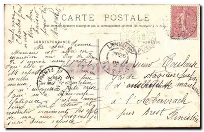 Chegada ao Cume do Puy de Dôme — Observatório — Lib. Bouge-Béth, 93 — Verso