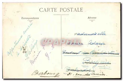 Castelo de Chazeron — Arredores de Châtel-Guyon (P.-de-D.) — L'Ilrondele - Paris, n°143 — Verso